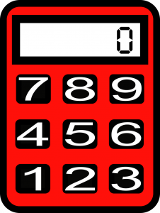 An illustration of a calculator.